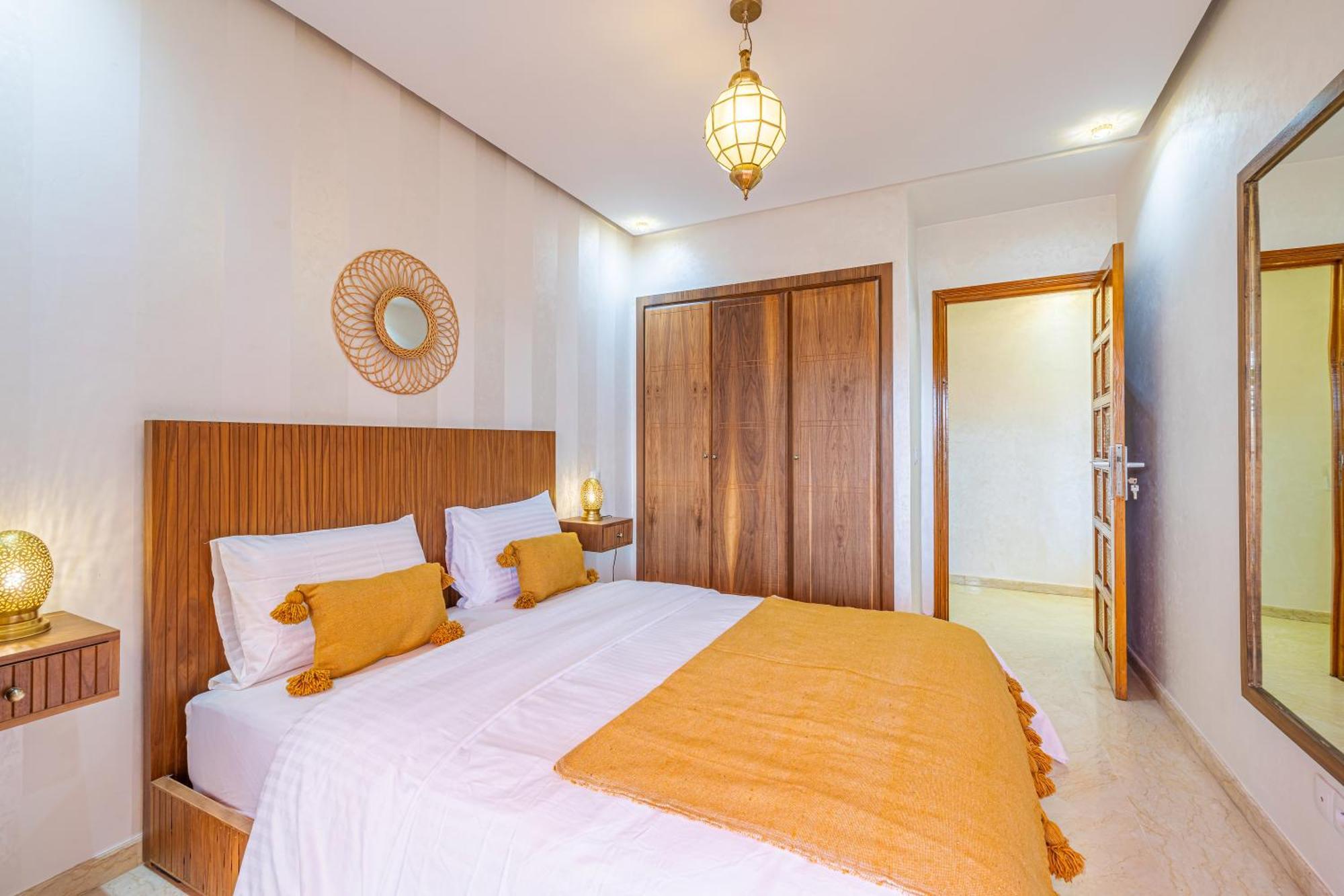 Le Jasmin - Appartement Authentique A Gueliz Маракеш Екстериор снимка